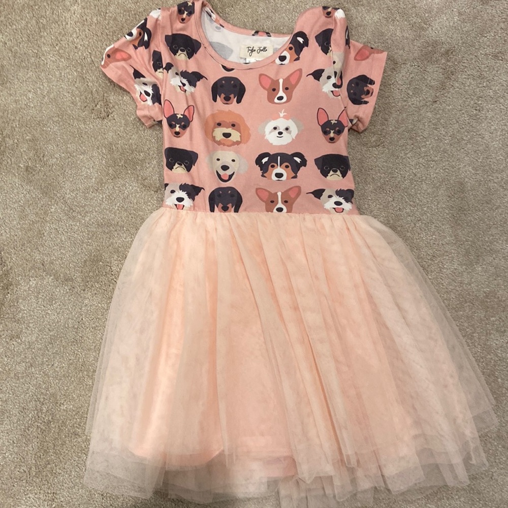 Perfect dog dress for little girl- daughter wore to her birthday